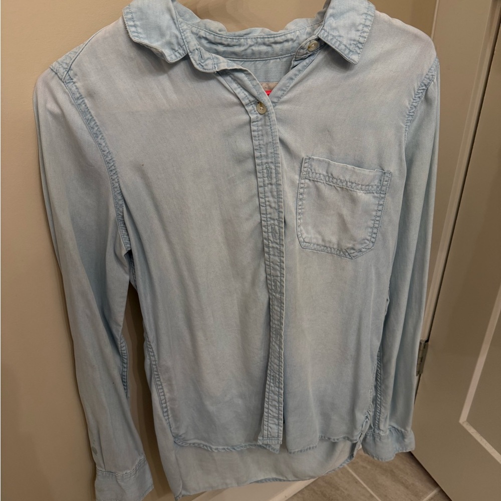 Mossimo Supply Co. Denim Button Down Shirt